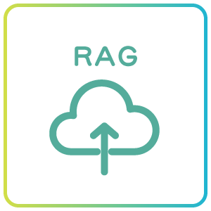 SaaS生成AI MµgenGAIが選ばれる理由　RAG用ファイルアップロード